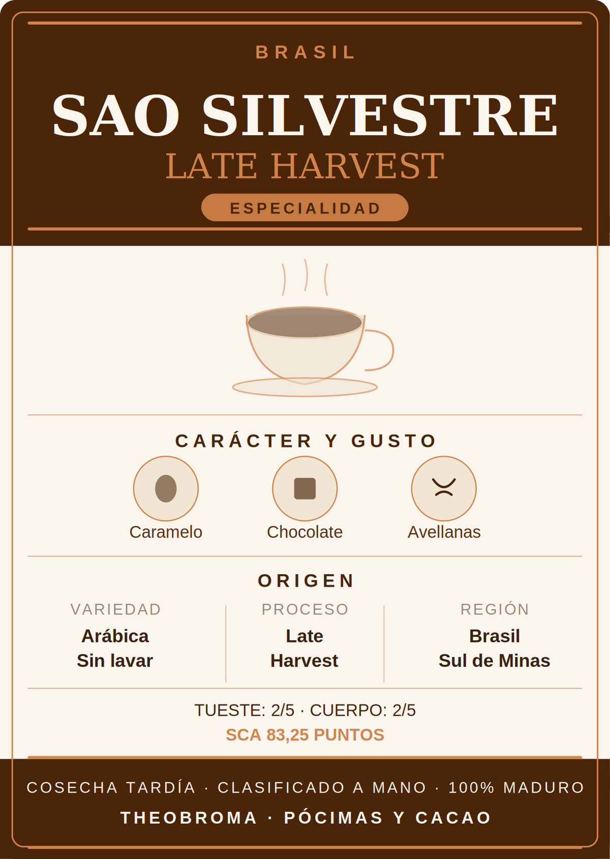 Café Brasil Sao Silvestre Late Harvest