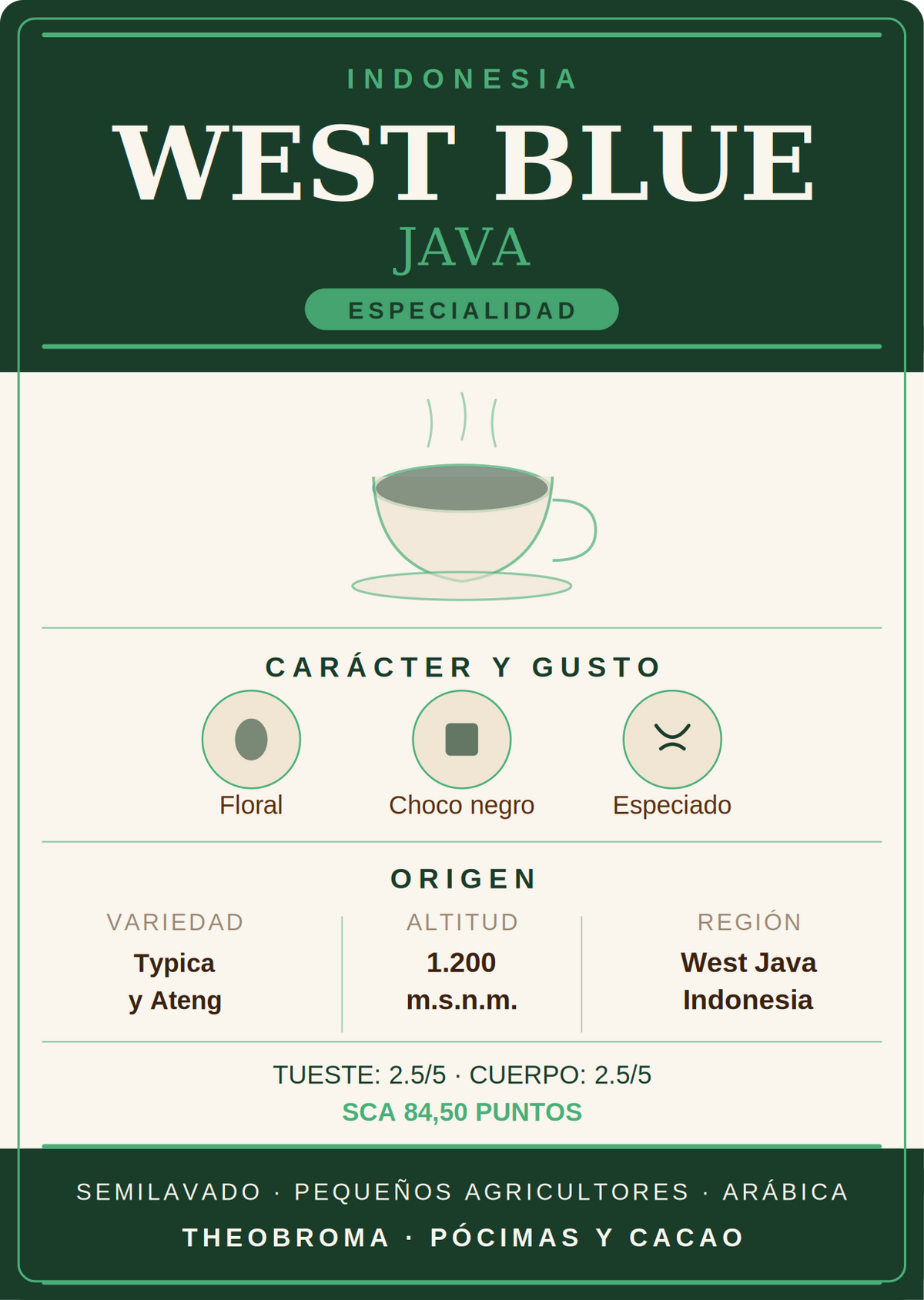 Café Indonesia Sumatra "Toba"