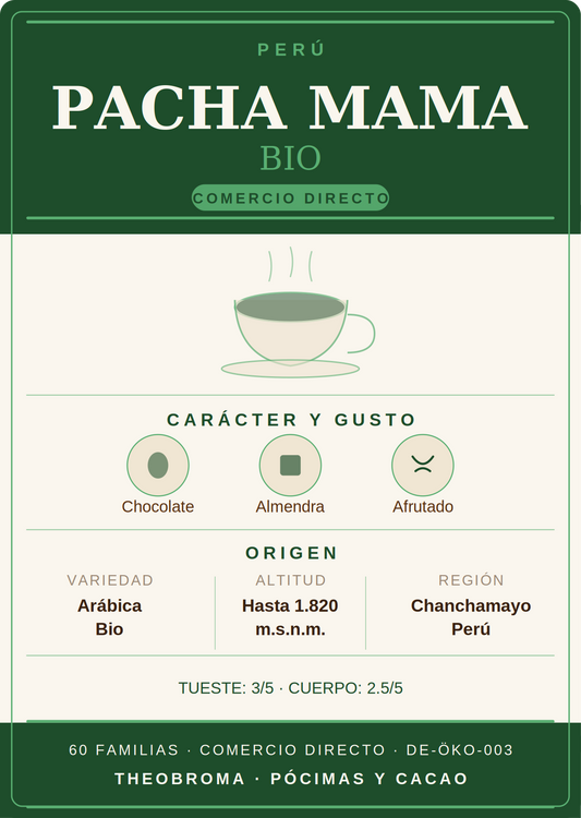 Café Perú Pacha Mama Bio